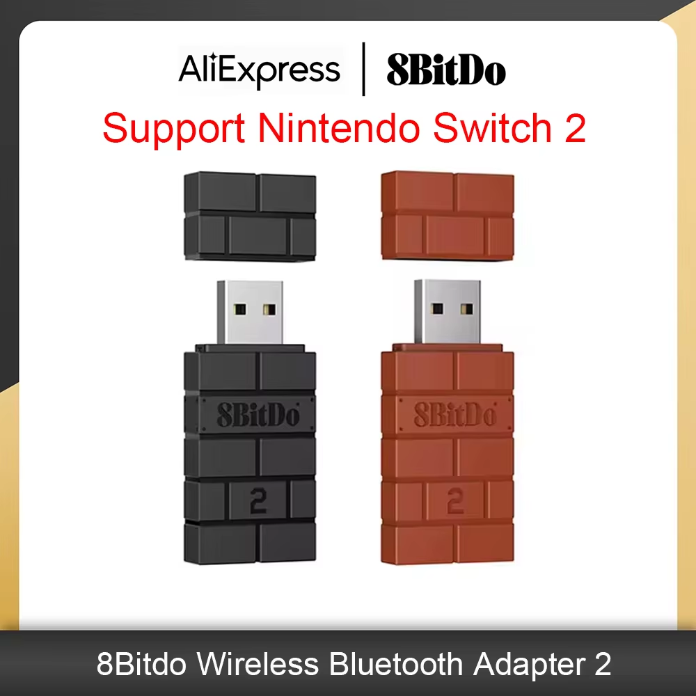 Gaming Console Joystick - 8Bitdo سماعة لاسلكية تعمل بالبلوتوث USB