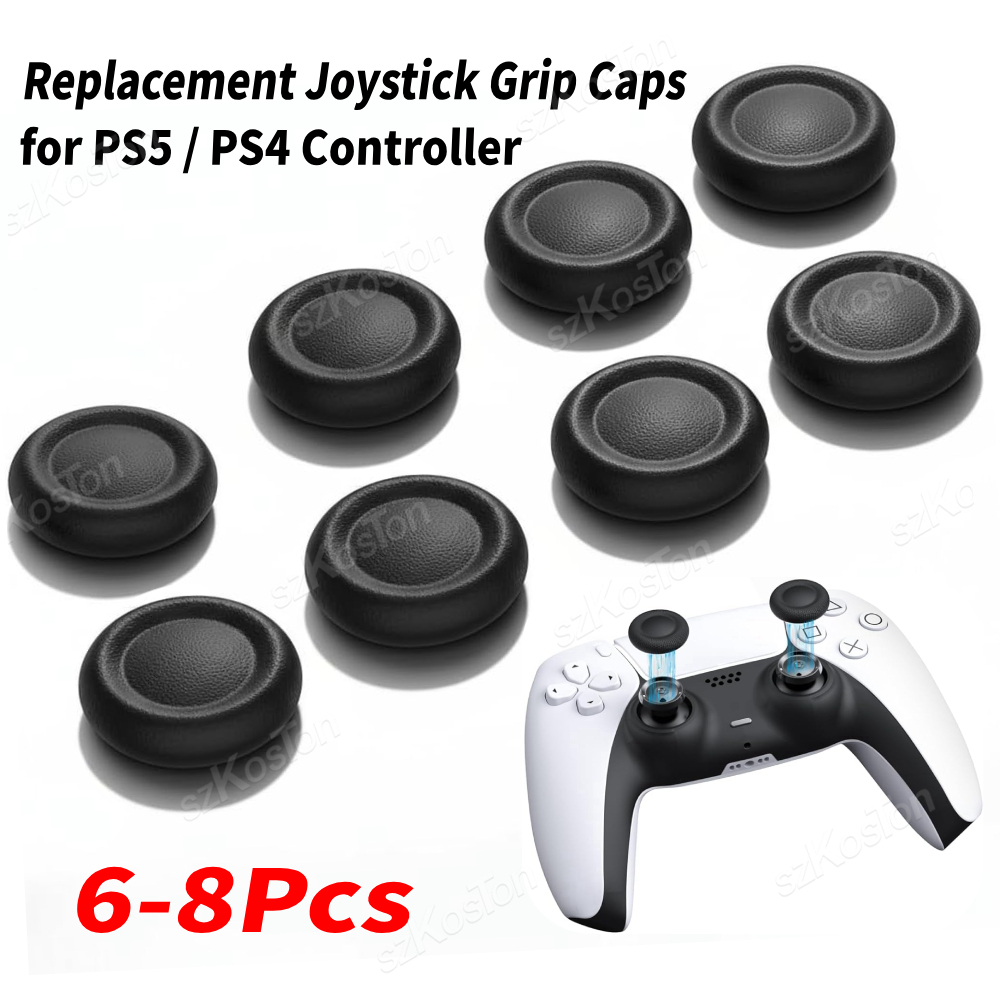 Ps5 Controller Cover - 6-8 قطعة قبعات عصا التحكم البديلة