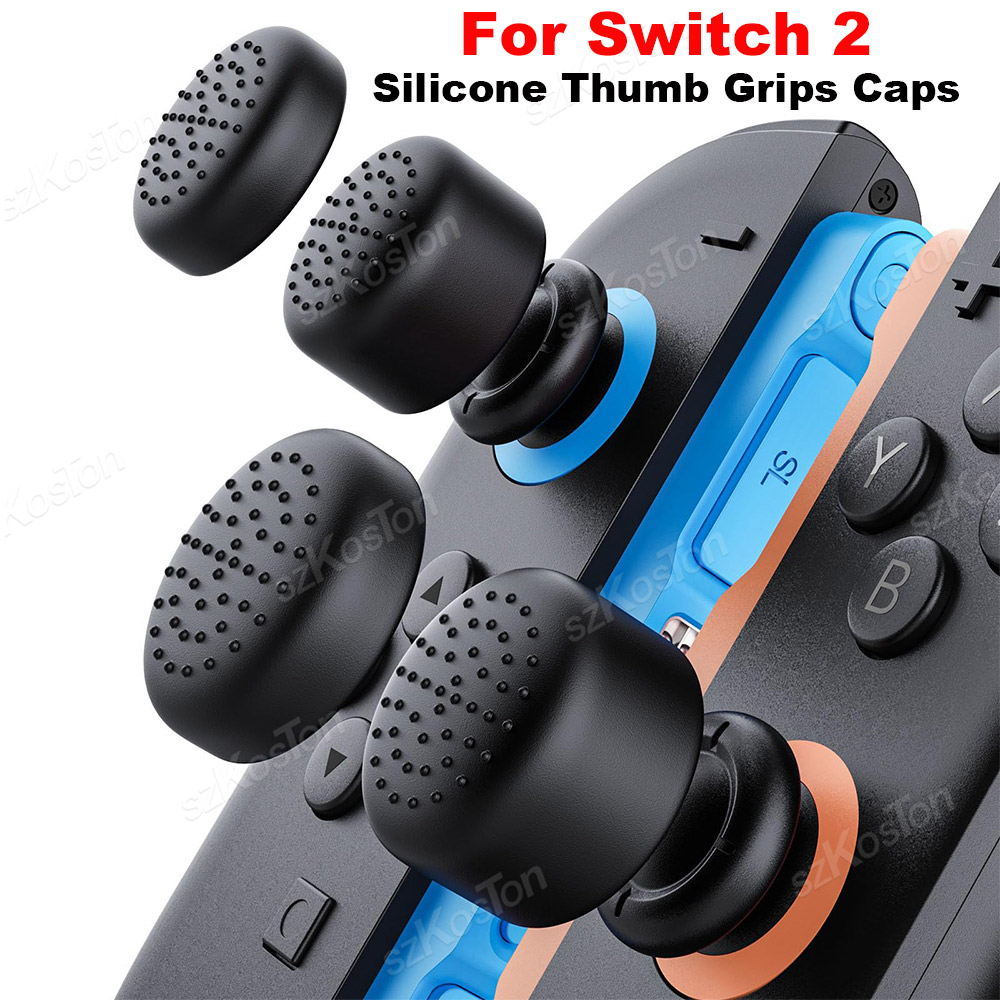 Thumb Grip Joystick - 4 قطعة للتبديل 2 عدم الانزلاق