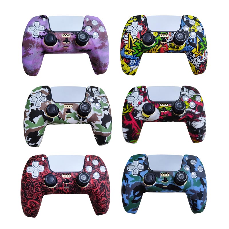 Sony Controller Dualsense - المطاط واقية غطاء سيليكون الجلد لسوني