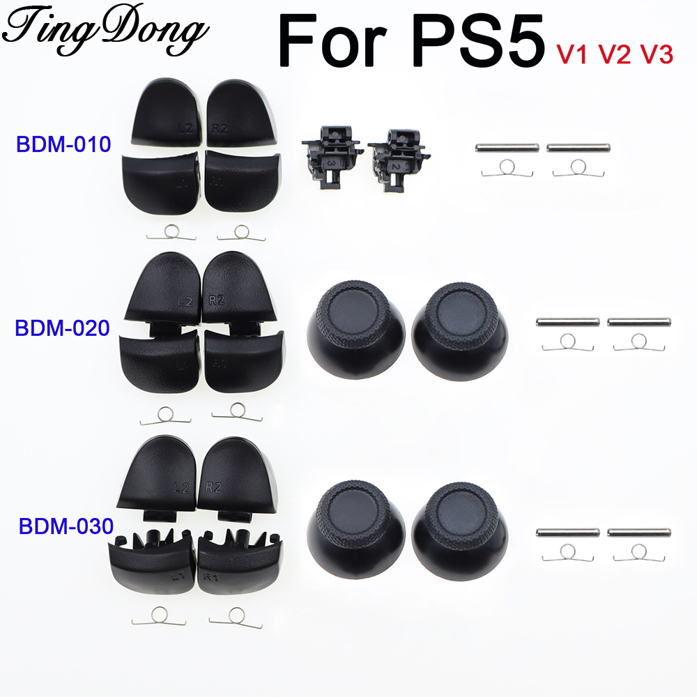 Ps5 Controller Cover - 1-2 مجموعة لأزرار التحكم لجهاز PS5