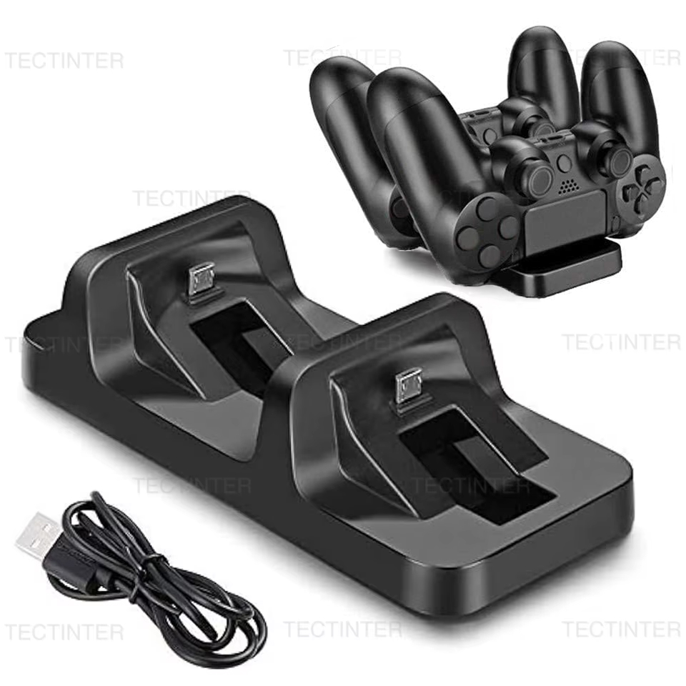 محطة شحن مزدوجة لوحدة تحكم PS4 - مراجعة Gaming Console Station وسعره
