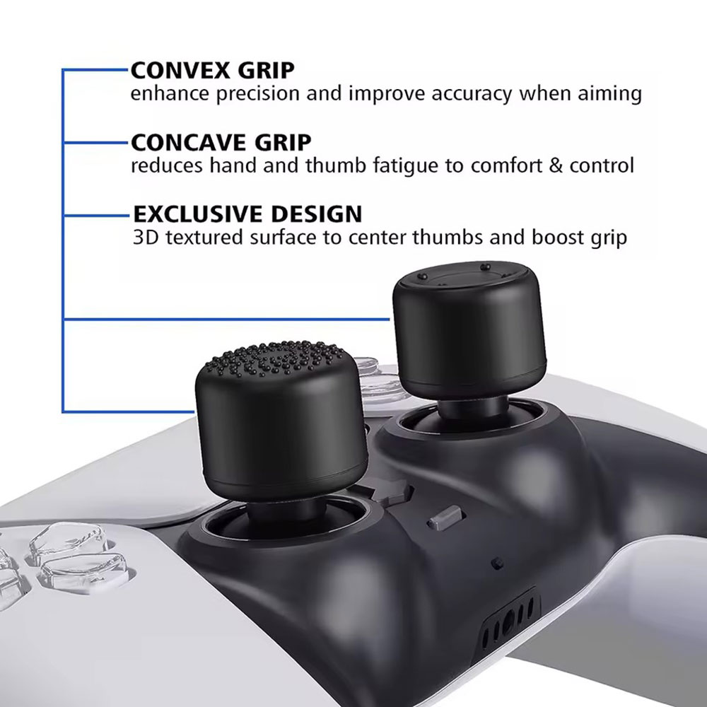 مجموعة واحدة من أغطية عصا التح - مراجعة Ps5 Controller Cover وسعره
