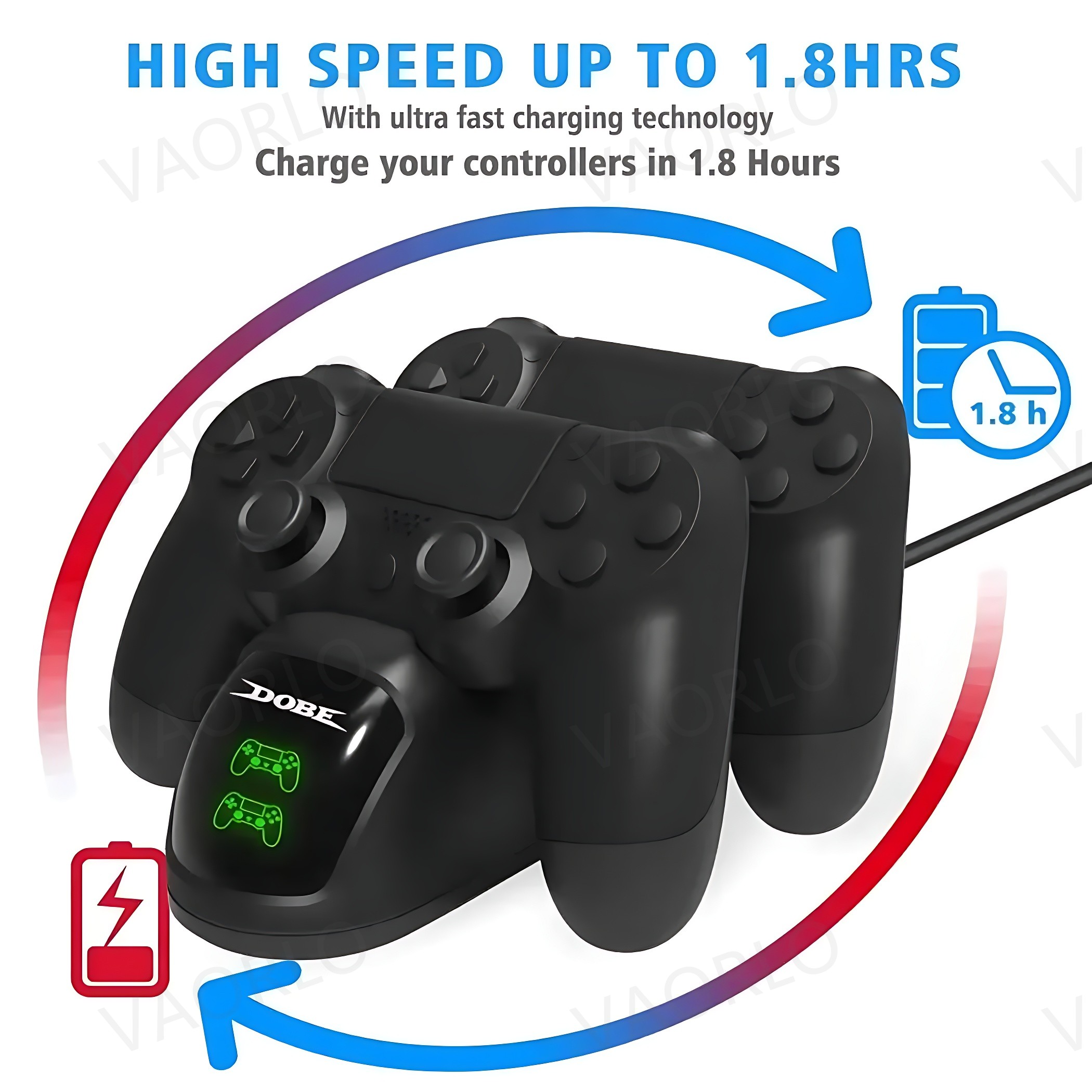 محطة شحن PS4 جديدة شاحن لاسلكي - مراجعة Gaming Console Station وسعره