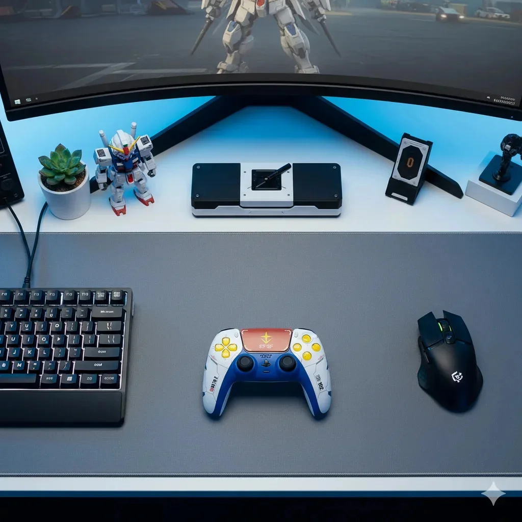 غطاء تحكم PS5 بديل بتصميم ميكا - مراجعة Ps5 Controller Cover وسعره