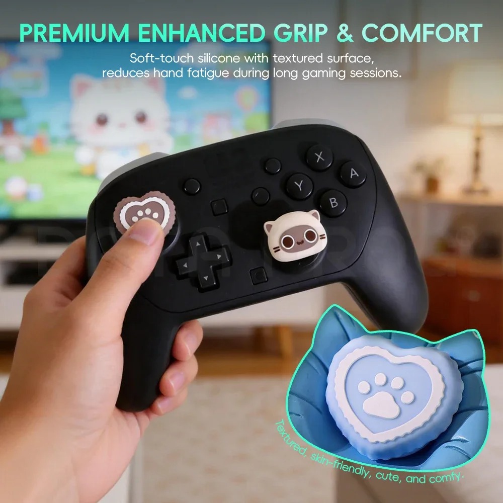 أغطية عصا التحكم للألعاب NS2 م - مراجعة Thumb Grip Joystick وسعره