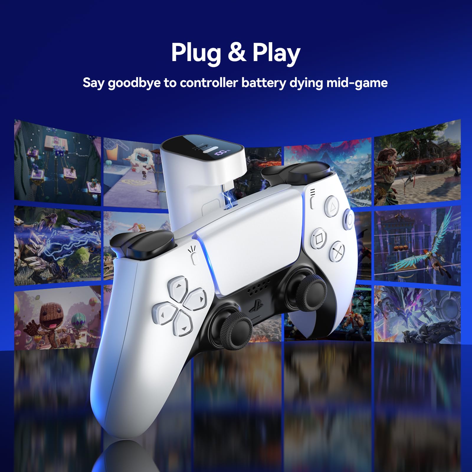 شاحن لوحدة تحكم PS5، حزمة بطار - مراجعة Sony Controller Dualsense وسعره