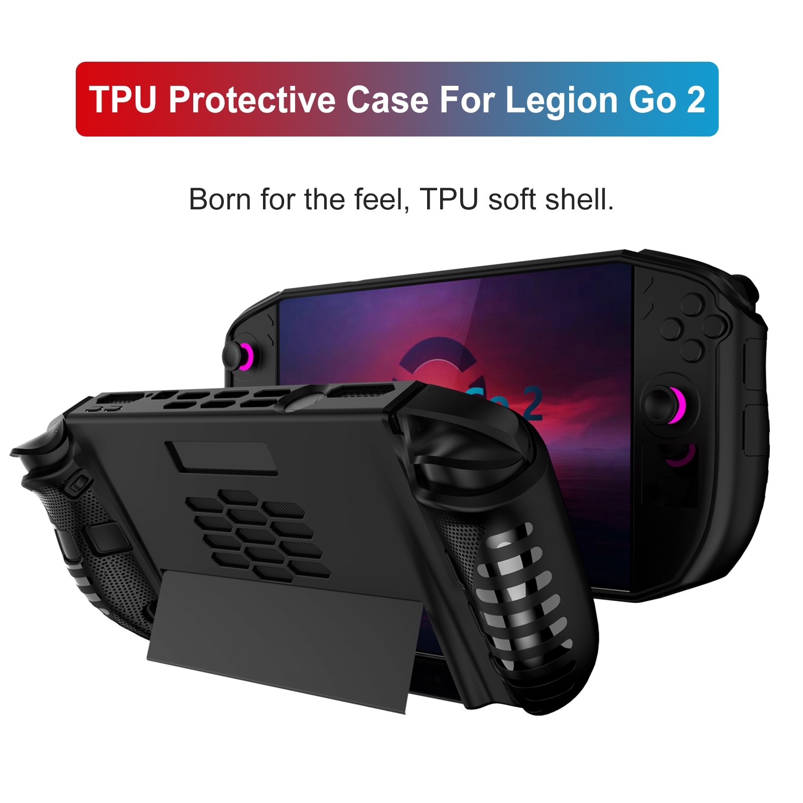 غطاء حماية من مادة TPU لجهاز L - مراجعة Gaming Console Lenovo Legion Go وسعره