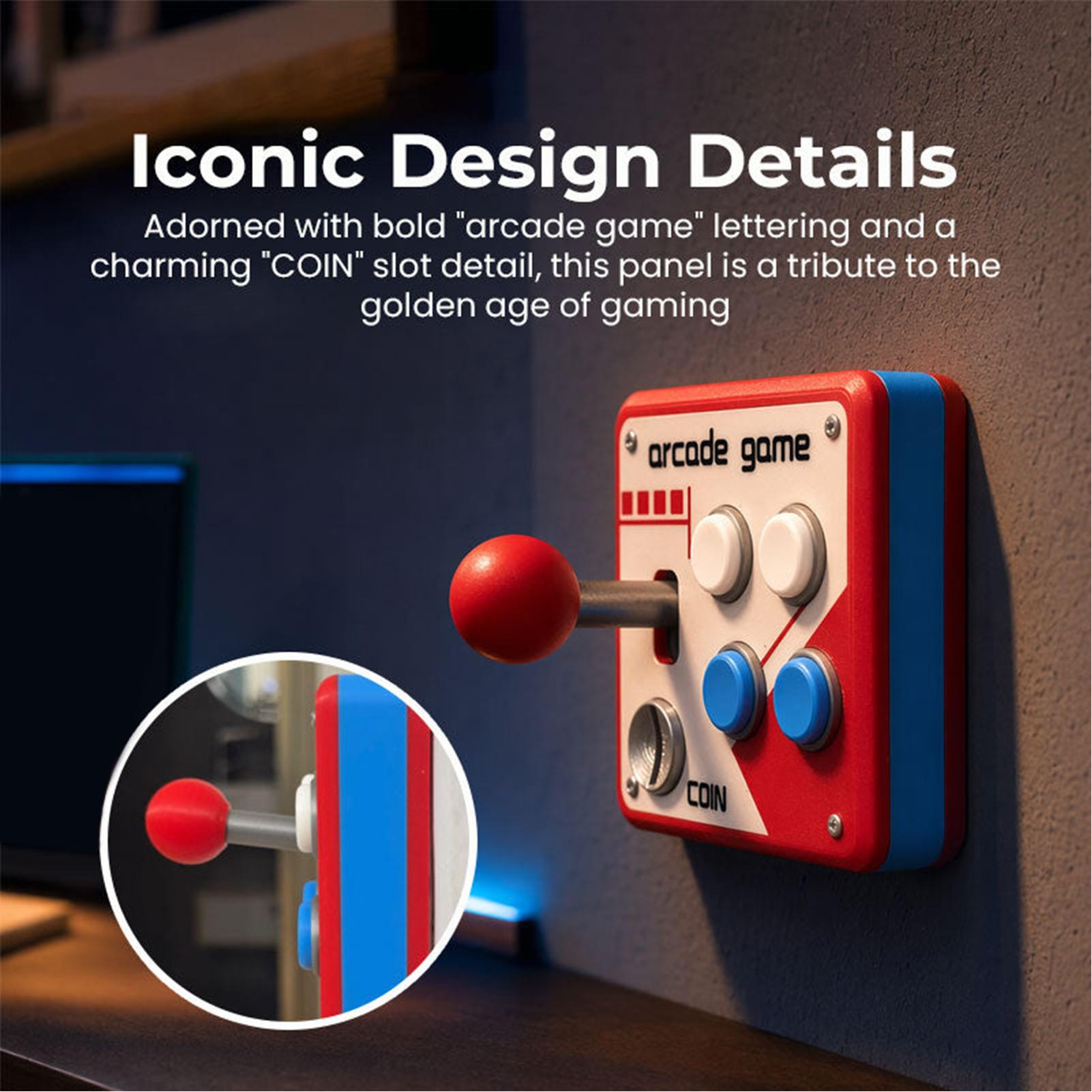 غطاء مفاتيح إضاءة بتصميم ألعاب - مراجعة Gaming Console Joystick وسعره