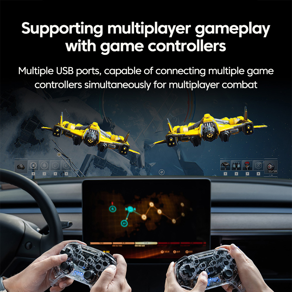 محطة إرساء USB 4 في 1 لسيارات  - مراجعة Gaming Console Station وسعره