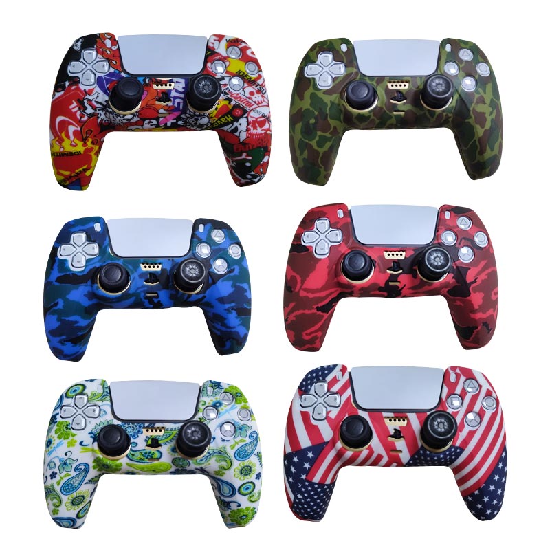 المطاط واقية غطاء سيليكون الجل - مراجعة Sony Controller Dualsense وسعره