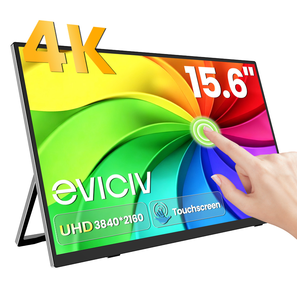 شاشة EVICIV المحمولة بدقة 4K،  - مراجعة Laptop Gaming Console وسعره