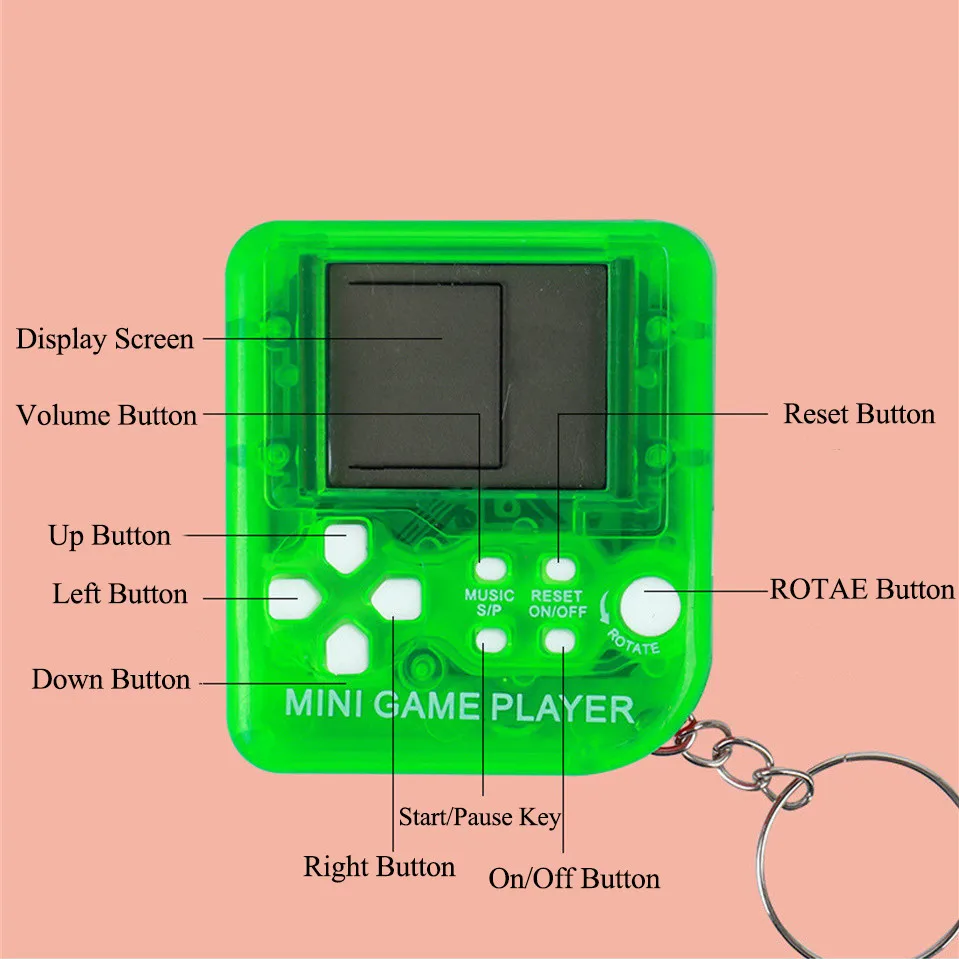 مشغلات ألعاب محمولة صغيرة ريتر - مراجعة Gaming Console 5 Year Old وسعره