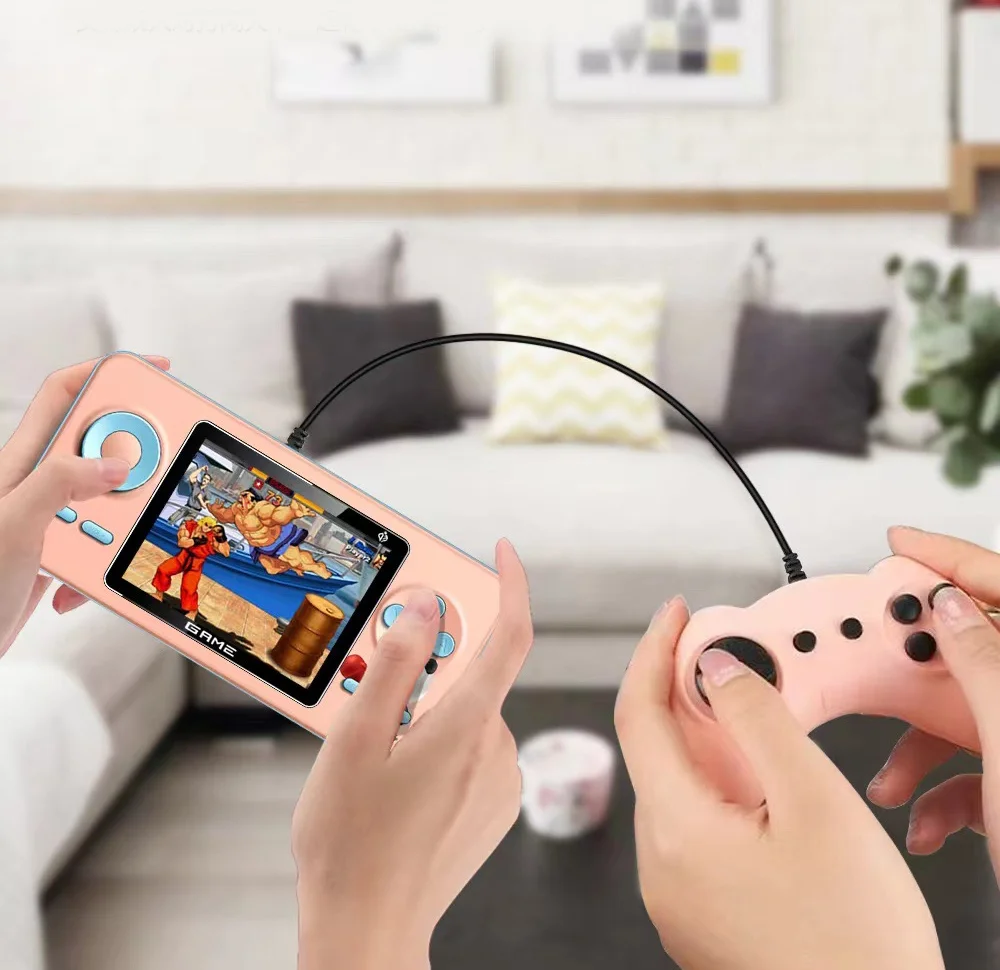 جهاز ألعاب فيديو ريترو جديد S5 - مراجعة Gaming Console 5 Year Old وسعره