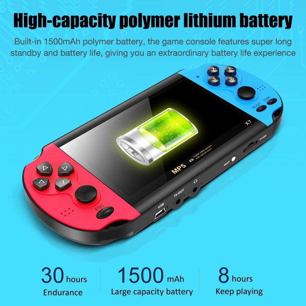 الألعاب المحمولة المحمولة الرج - مراجعة Gaming Console 5 Year Old وسعره