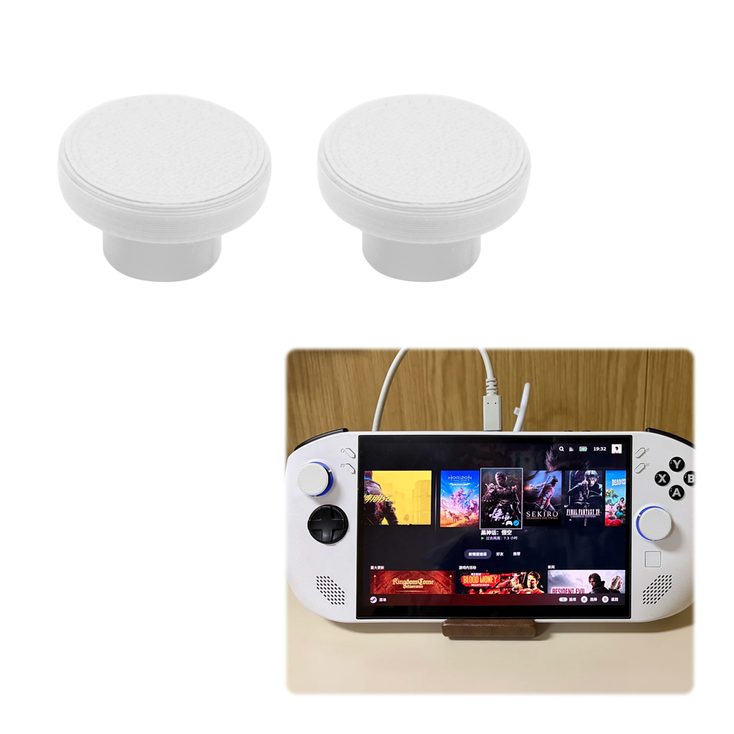 غطاء عصا التحكم السيليكونية لج - مراجعة Gaming Console Legion وسعره